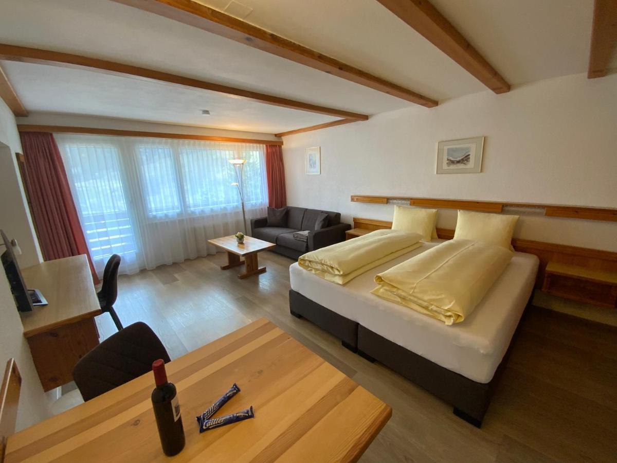Alfa Appartements Superior Leukerbad Buitenkant foto