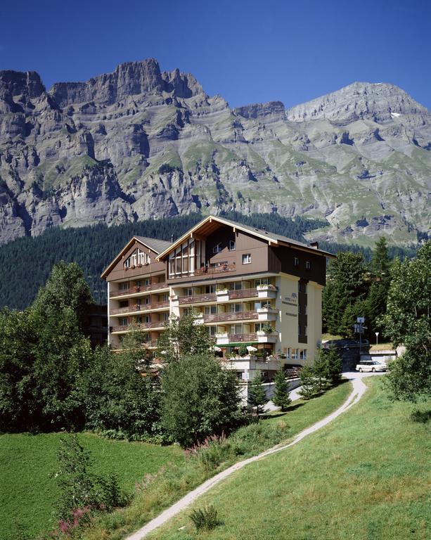 Alfa Appartements Superior Leukerbad Buitenkant foto